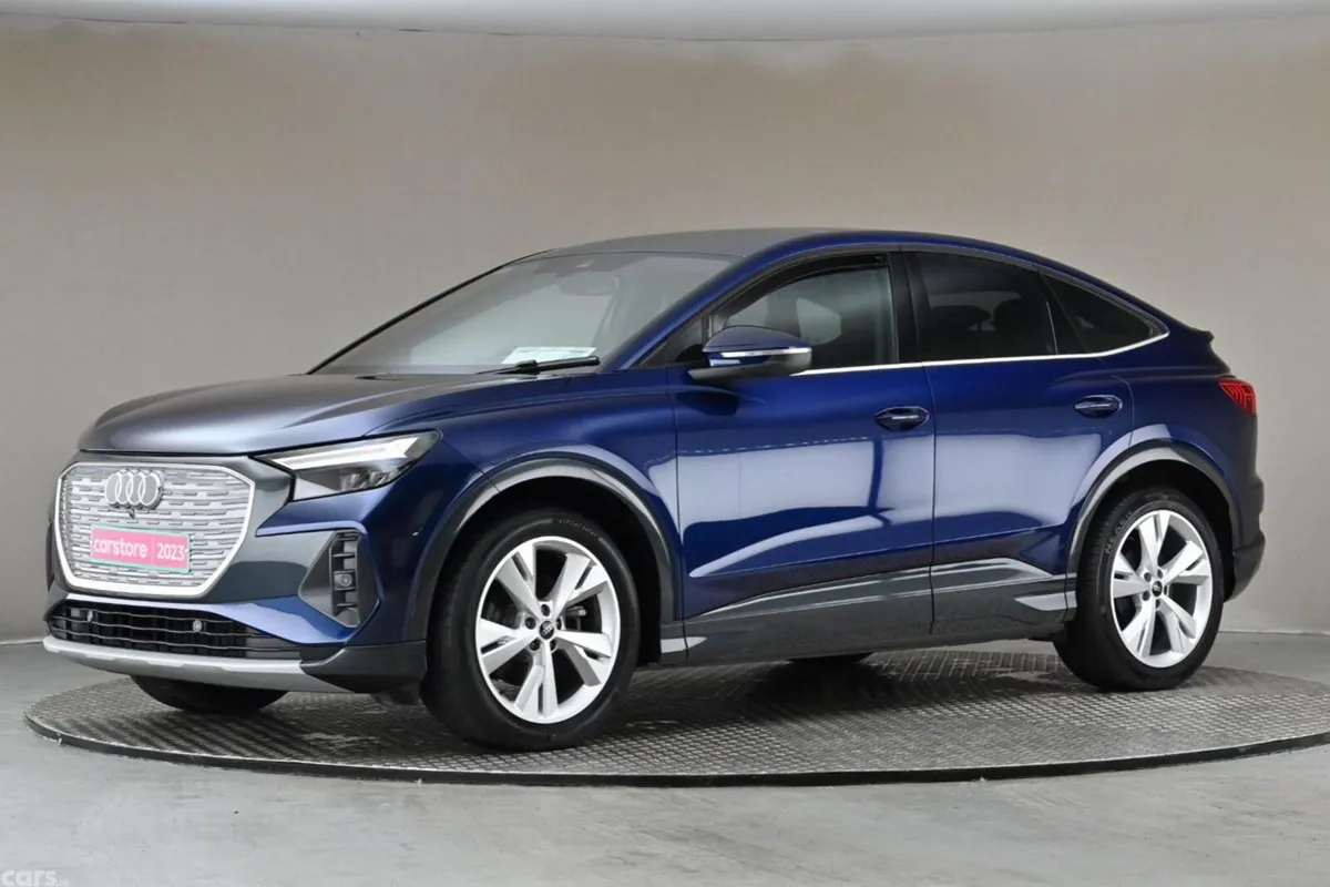 Audi Q4 e-tron SUV, Electric, 2023, Blue