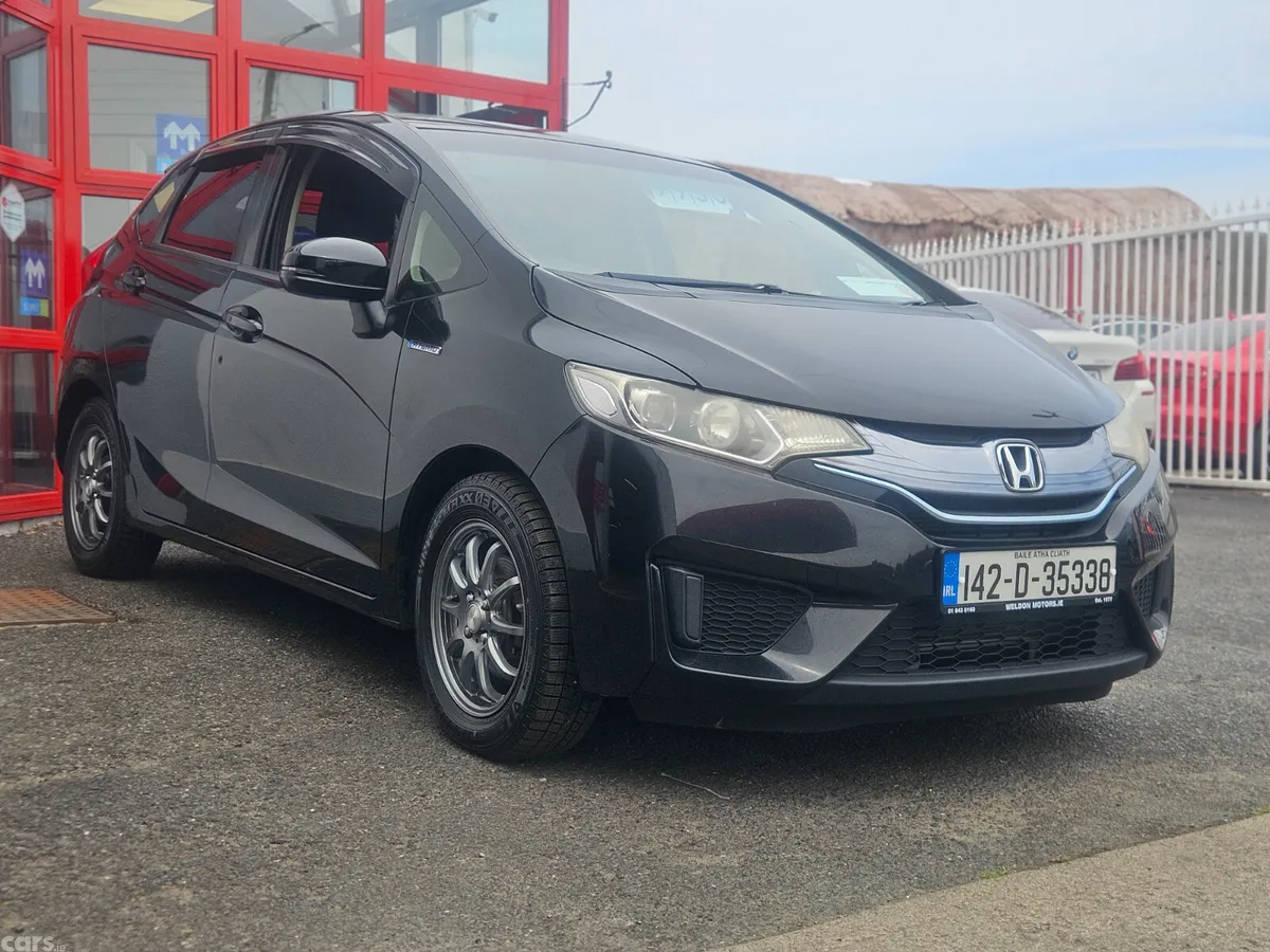 Honda Fit Hatchback, Petrol Hybrid, 2014, Black