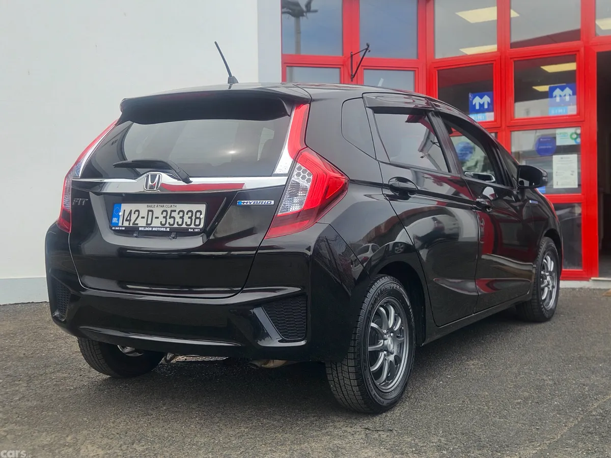 Honda Fit Hatchback, Petrol Hybrid, 2014, Black