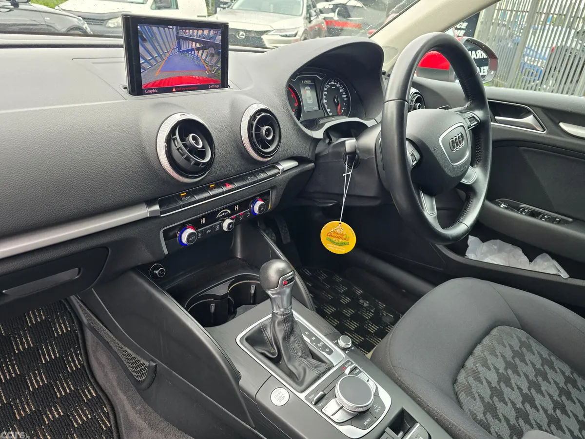 Audi A3 Saloon, Petrol, 2015, Red