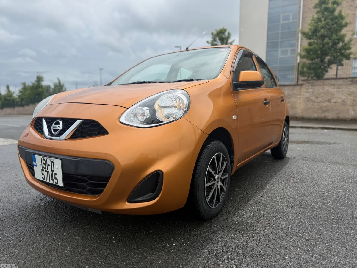 Nissan March Hatchback, Petrol, 2019, Orange