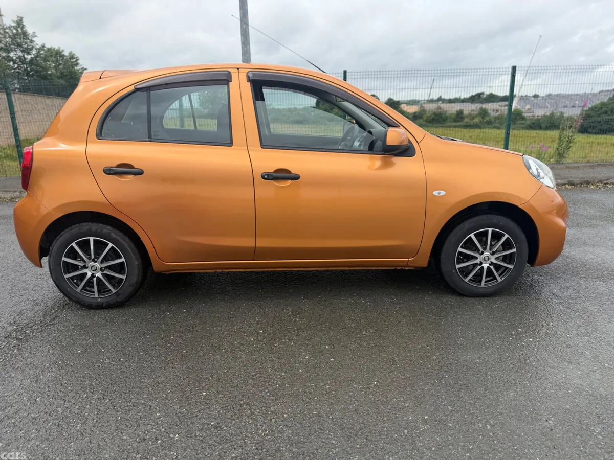 Nissan March Hatchback, Petrol, 2019, Orange