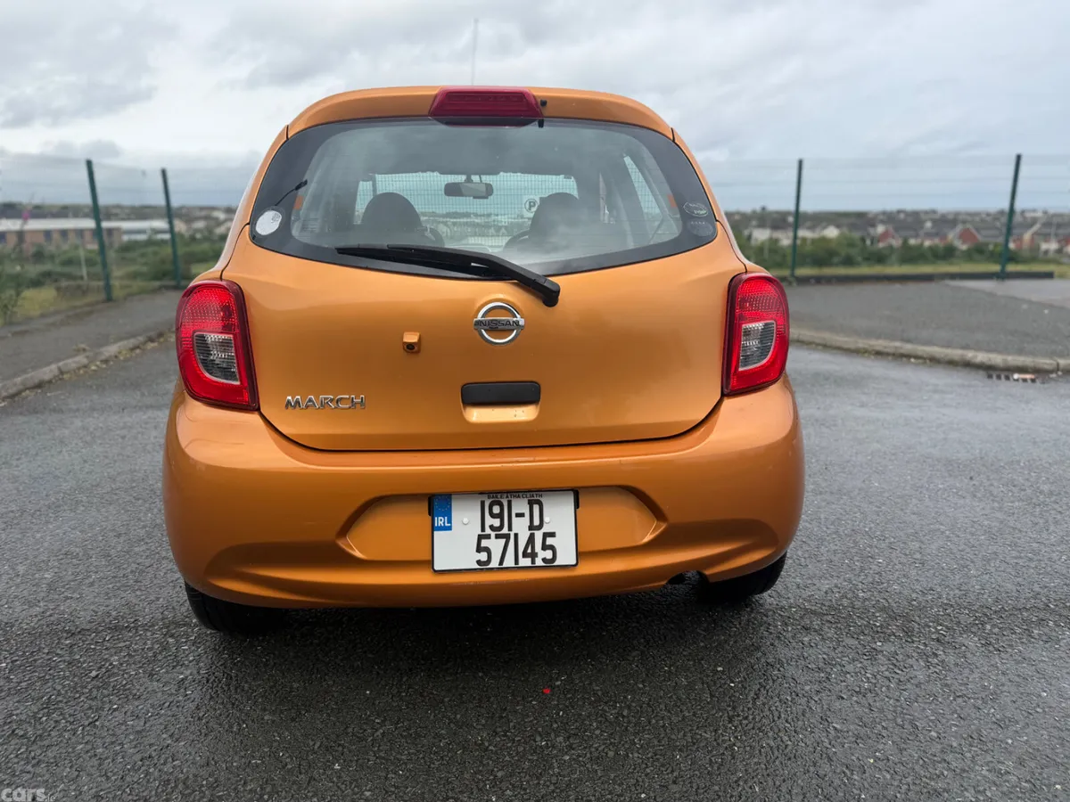 Nissan March Hatchback, Petrol, 2019, Orange