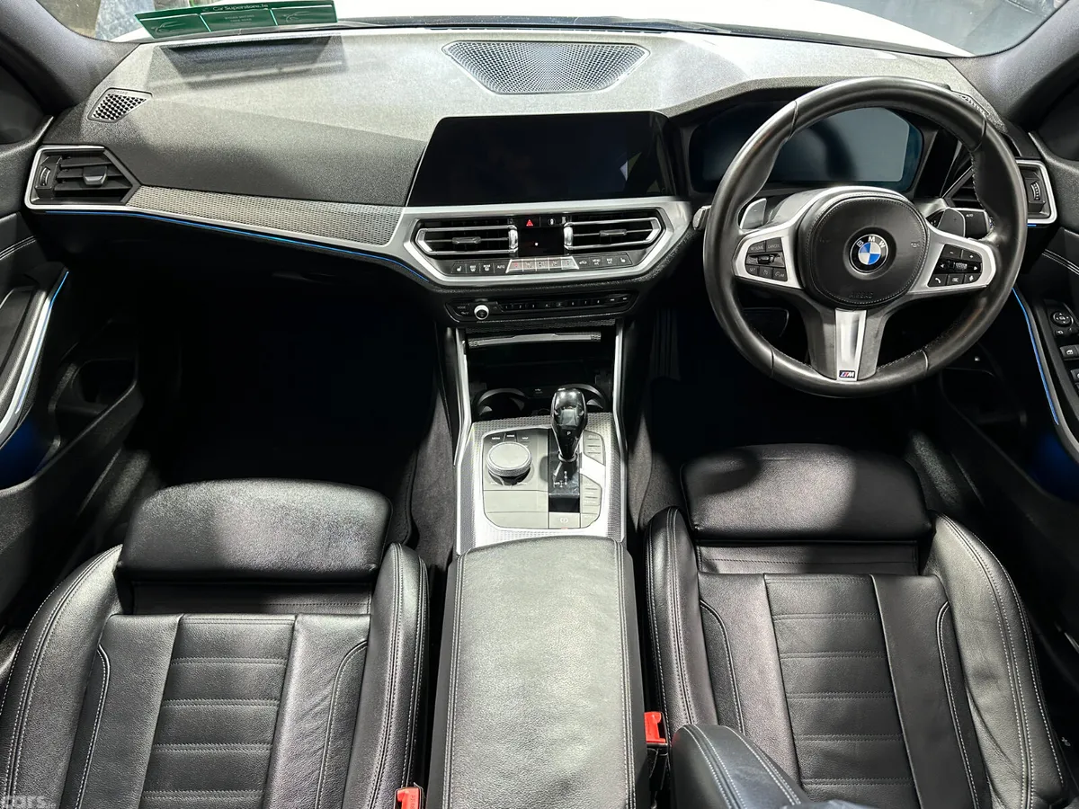BMW 3-Series Saloon, Petrol Hybrid, 2020, White