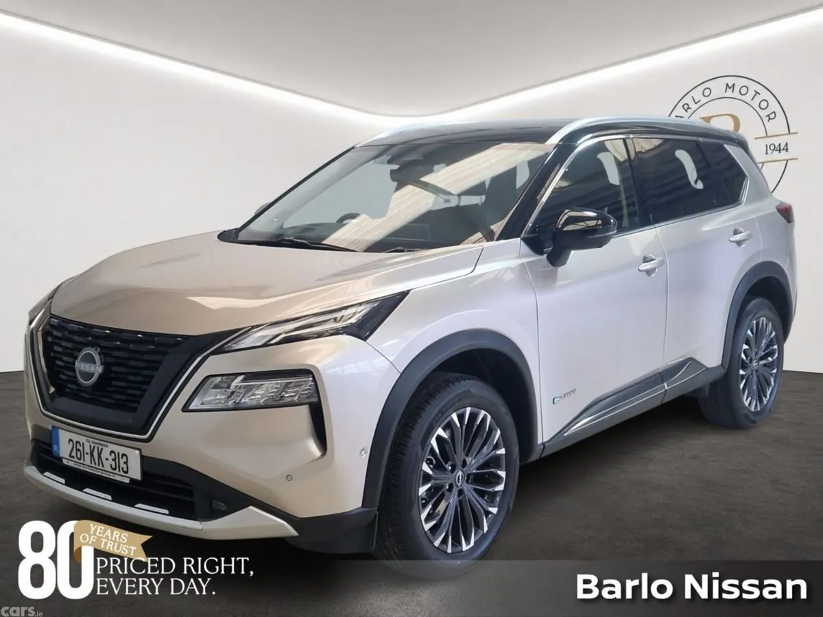 Nissan X-Trail SUV, Petrol Hybrid, 2026, Grey