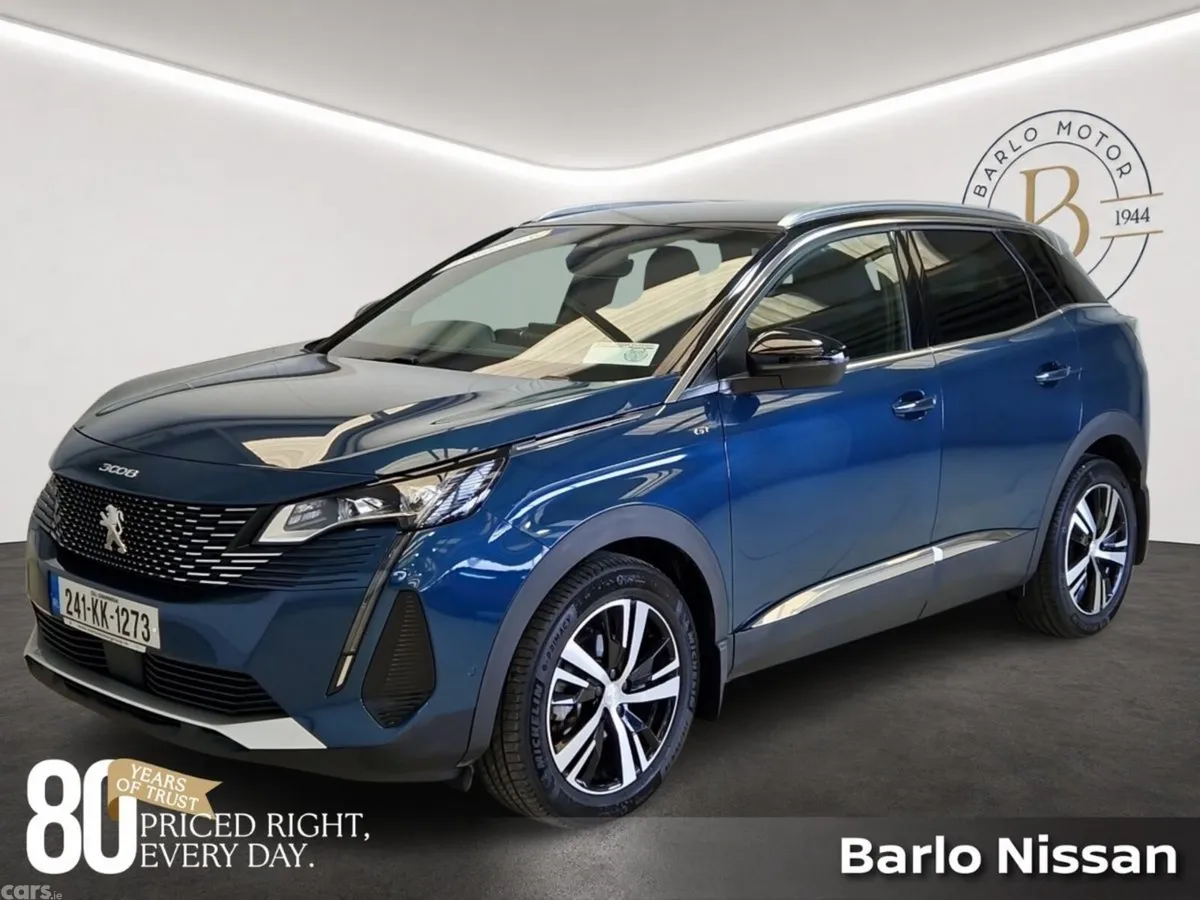 Peugeot 3008 MPV, Petrol Hybrid, 2024, Blue