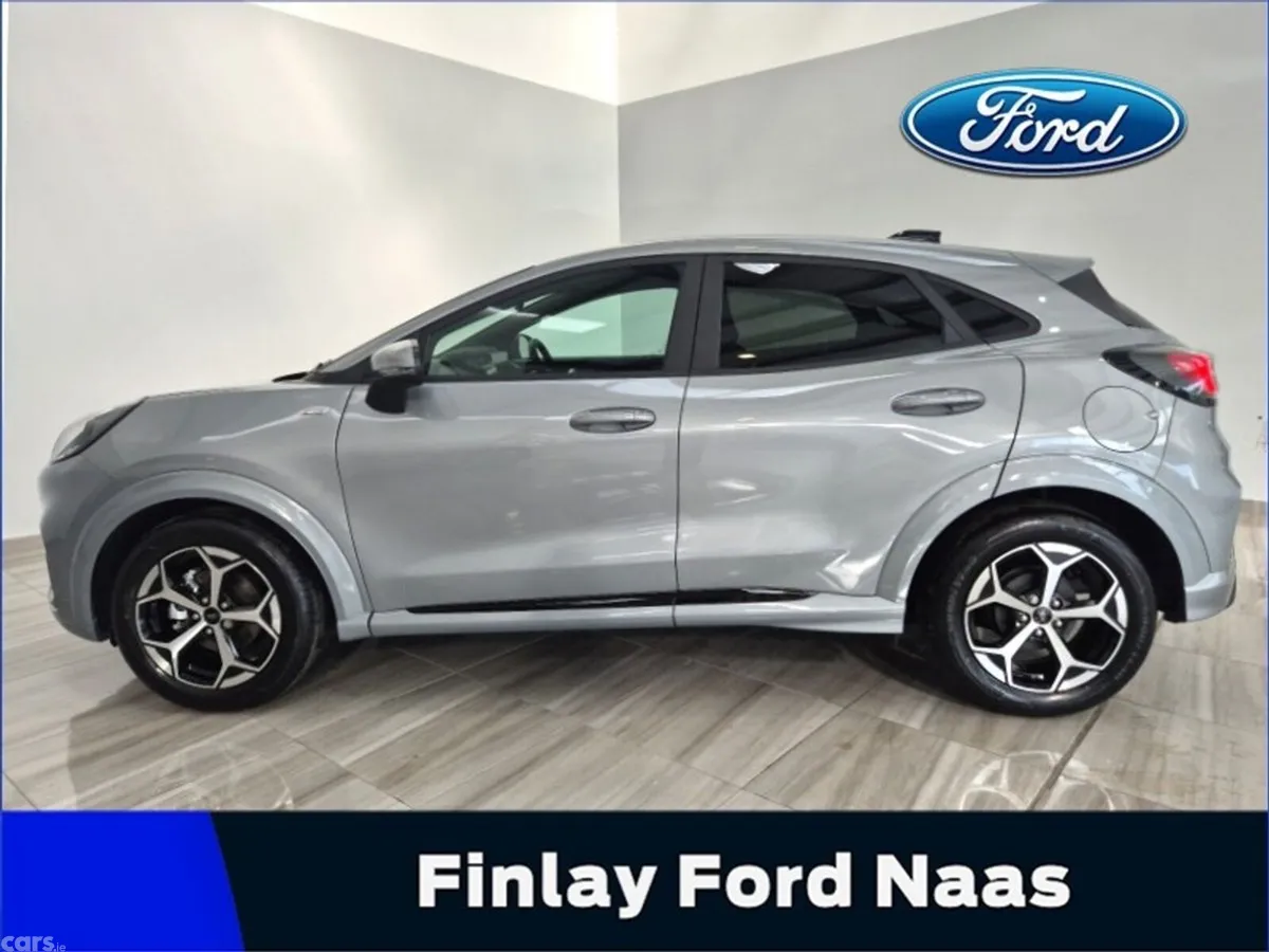 Ford Puma Hatchback, Petrol Hybrid, 2027, Silver