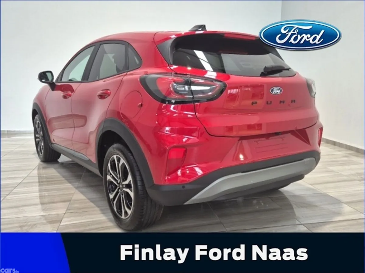 Ford Puma Hatchback, Petrol Hybrid, 2027, Red