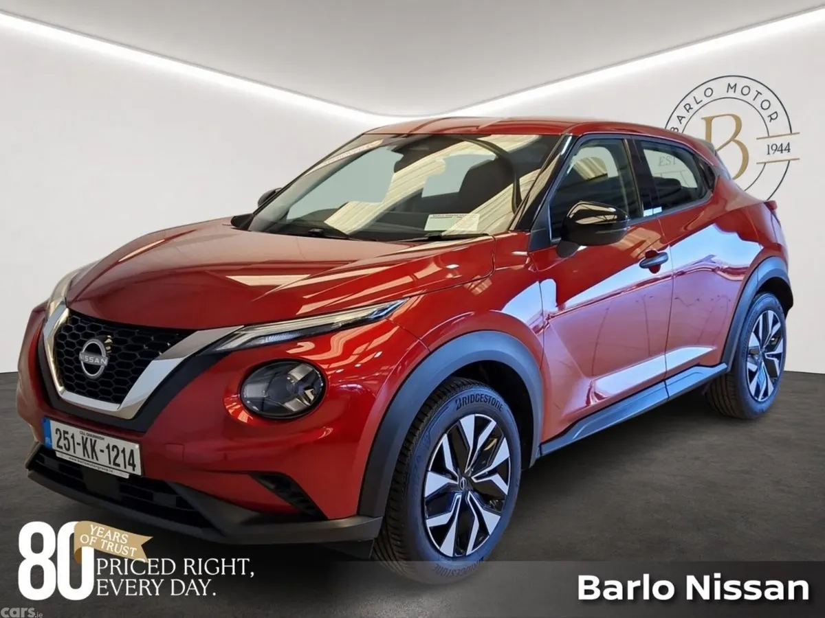 Nissan Juke SUV, Petrol, 2025, Red