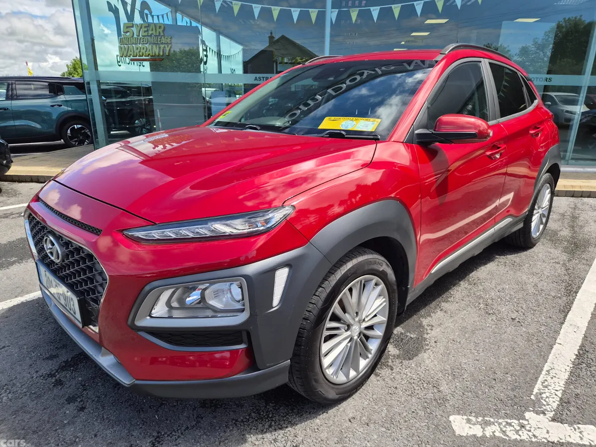Hyundai KONA MPV, Diesel, 2020, Red