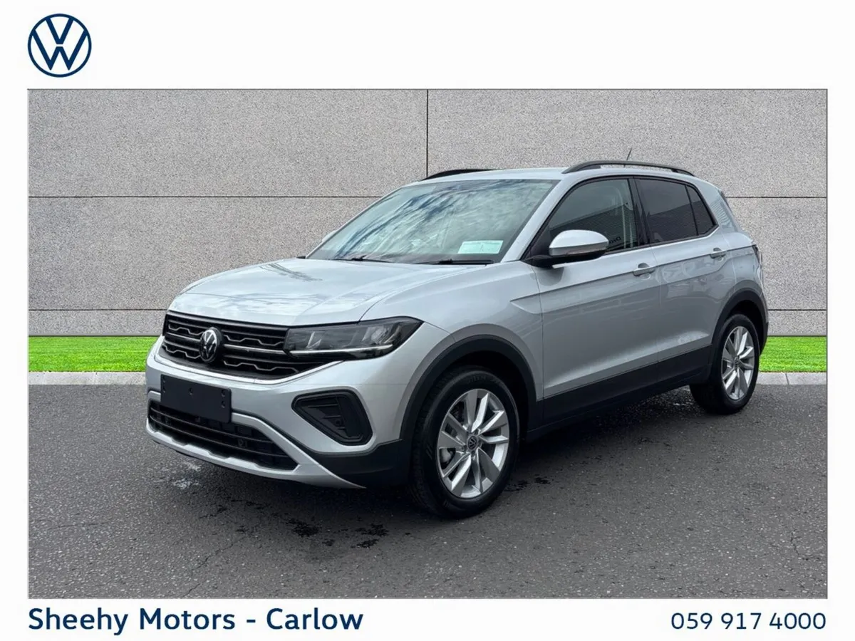 Volkswagen T-Cross SUV, Petrol, 2027, Silver