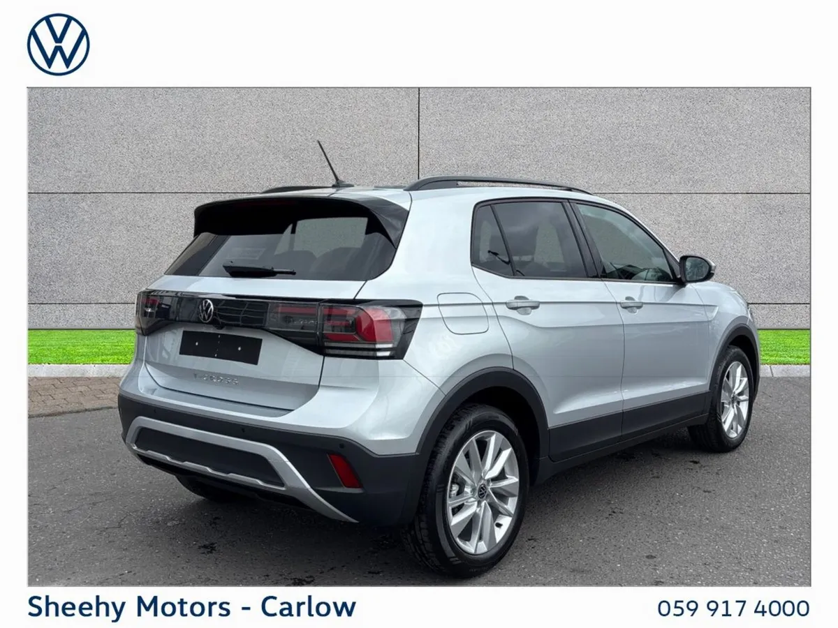 Volkswagen T-Cross SUV, Petrol, 2027, Silver