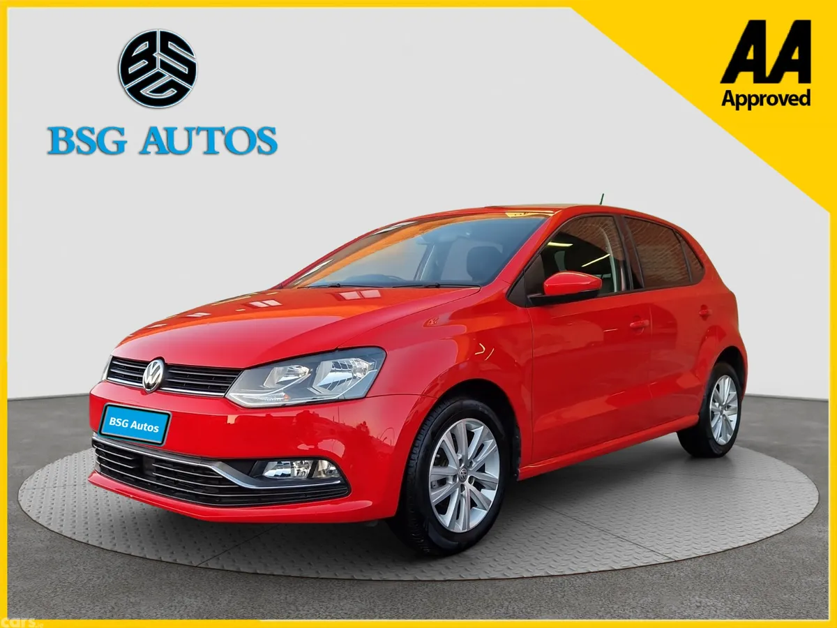 Volkswagen Polo Hatchback, Petrol, 2016, Red