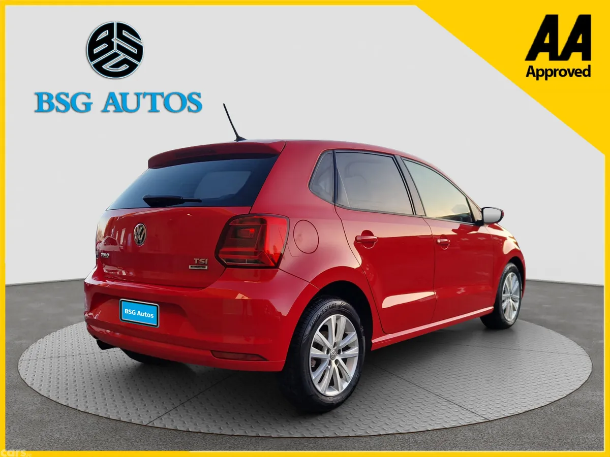Volkswagen Polo Hatchback, Petrol, 2016, Red