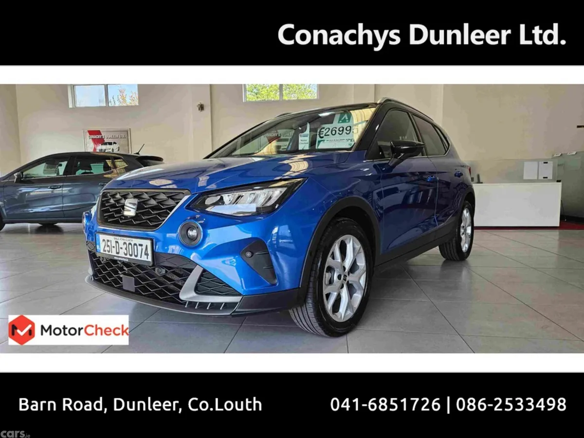 SEAT Arona Hatchback, Petrol, 2025, Blue