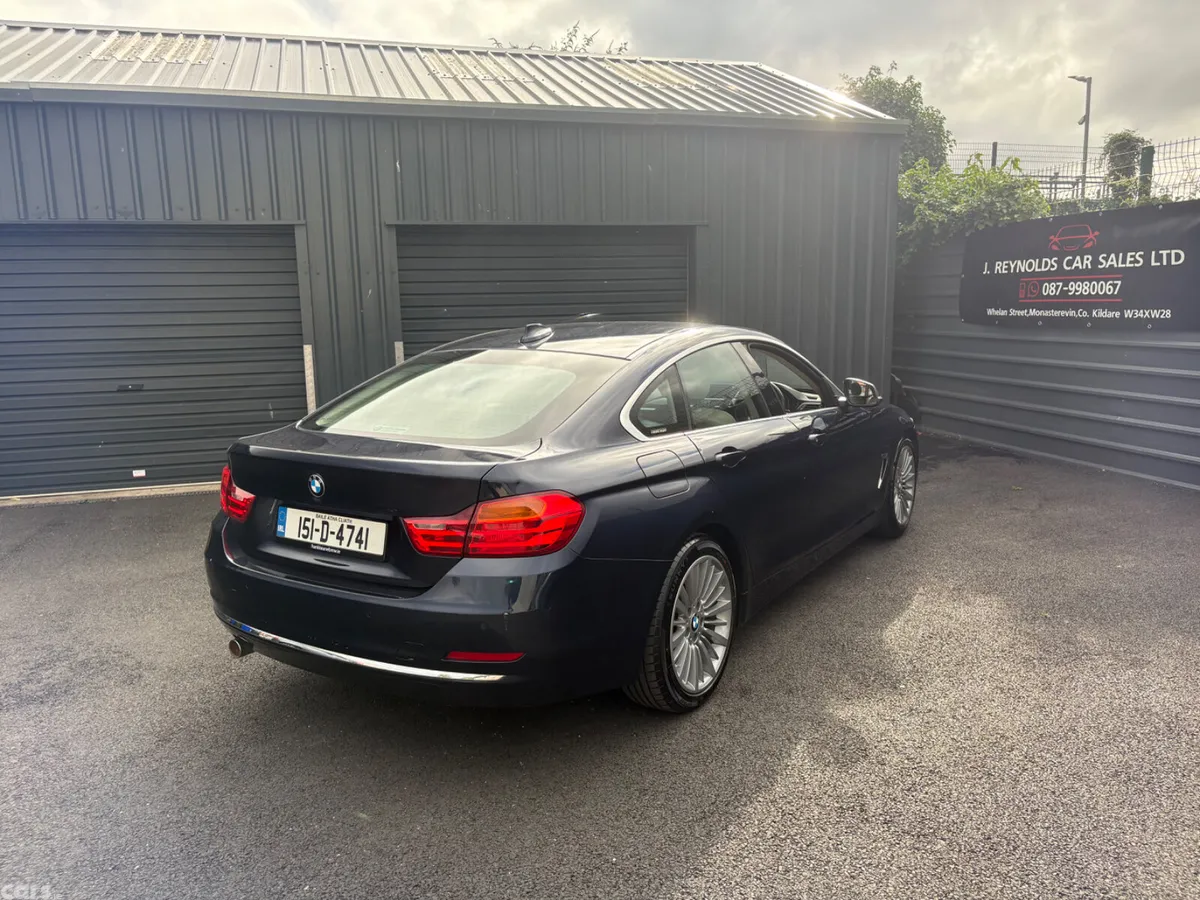 BMW 4-Series Saloon, Diesel, 2015, Blue