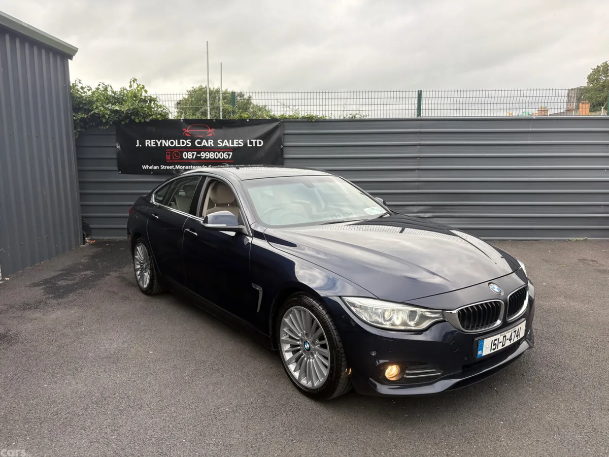 BMW 4-Series Saloon, Diesel, 2015, Blue