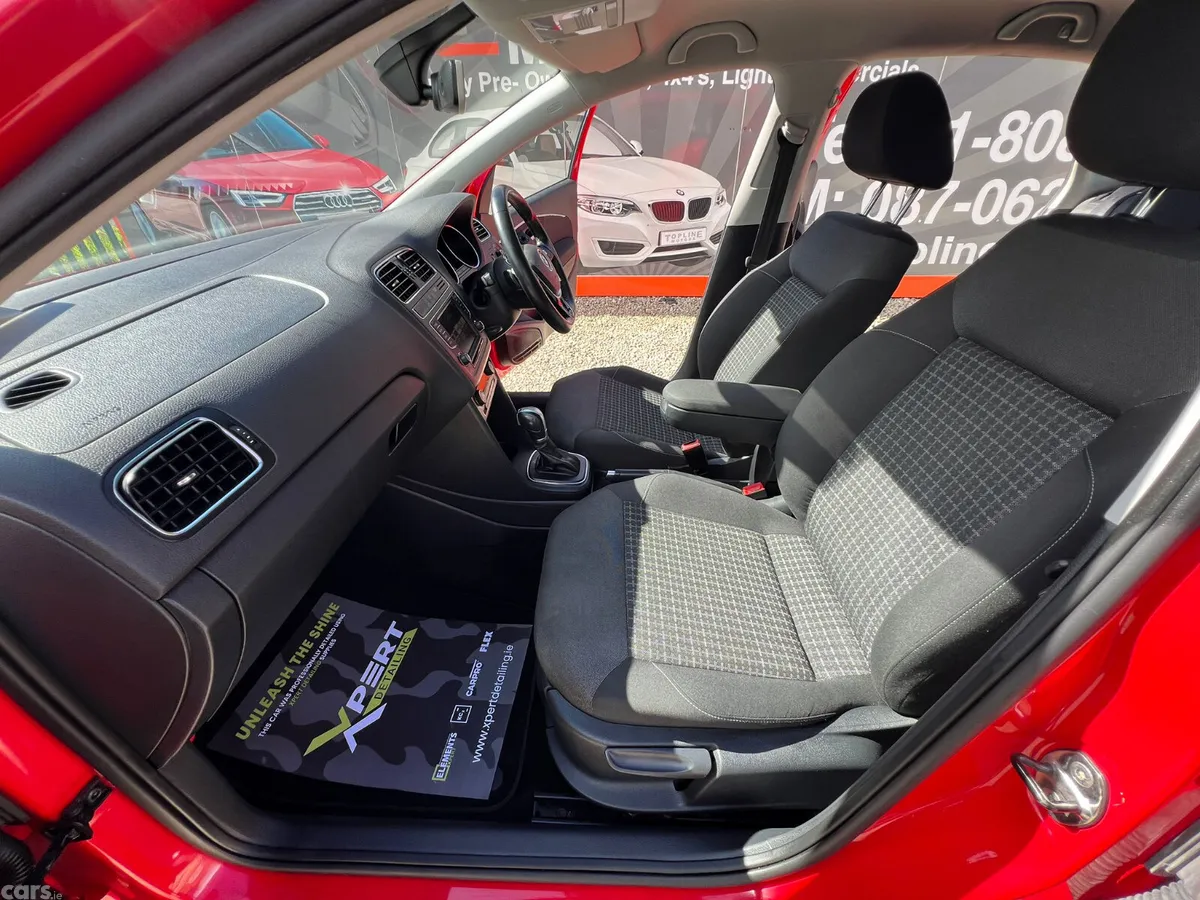 Volkswagen Polo Hatchback, Petrol, 2015, Red