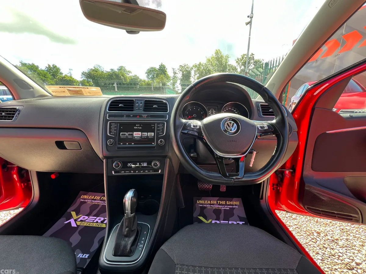 Volkswagen Polo Hatchback, Petrol, 2015, Red