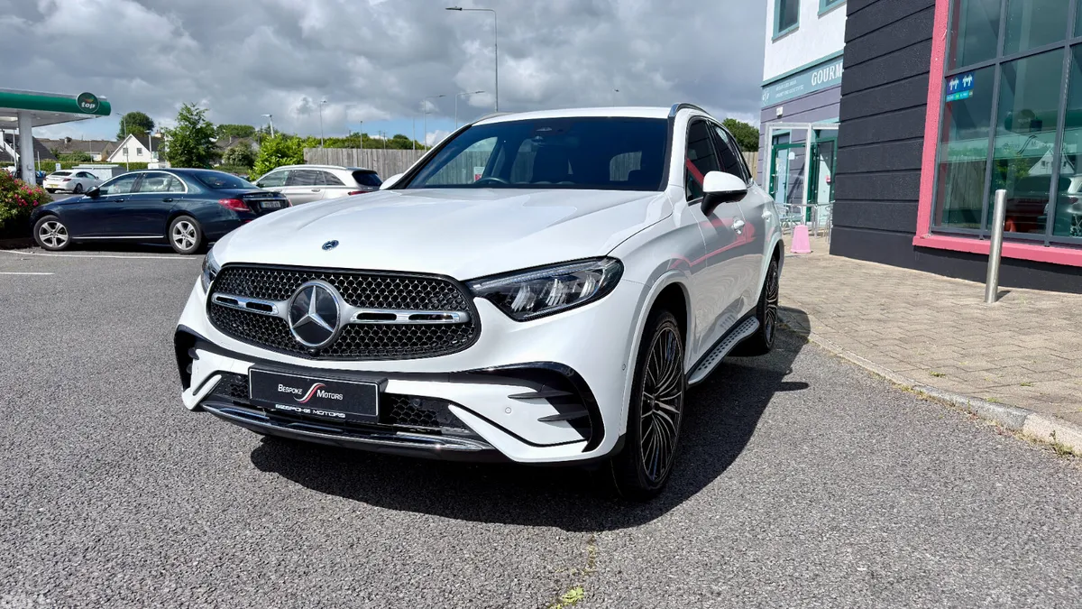 Mercedes-Benz GLC SUV, Diesel Plug-in Hybrid, 2023, White