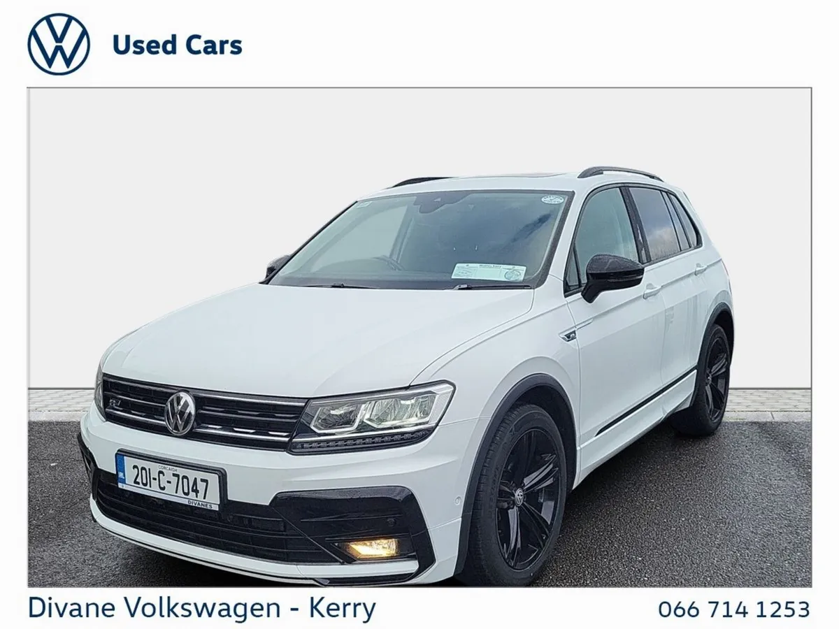 Volkswagen Tiguan SUV, Diesel, 2020, White