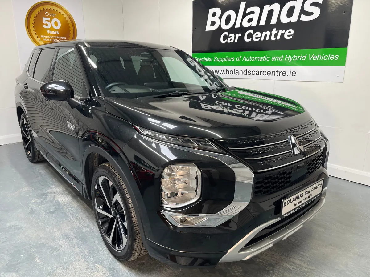 Mitsubishi Outlander SUV, Petrol Plug-in Hybrid, 2022, Black