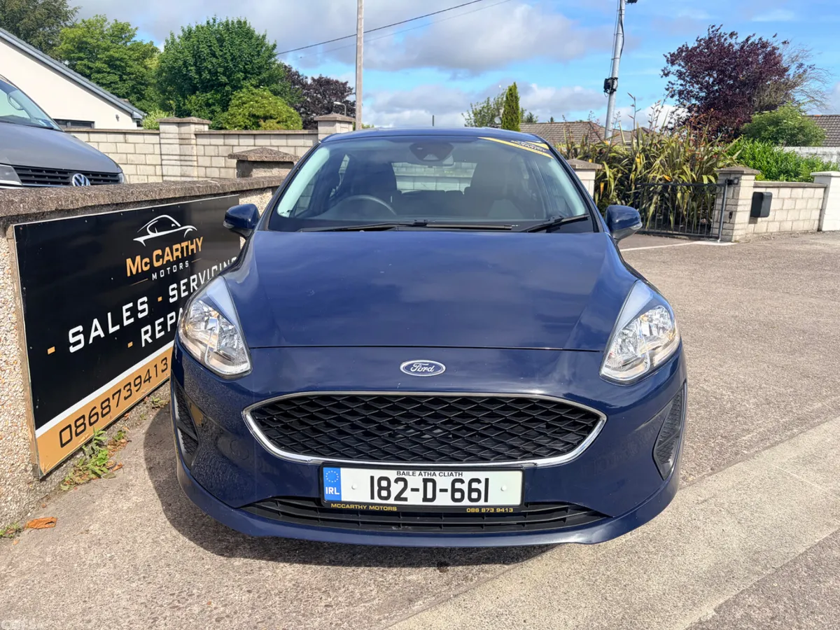 Ford Fiesta Hatchback, Petrol, 2018, Blue