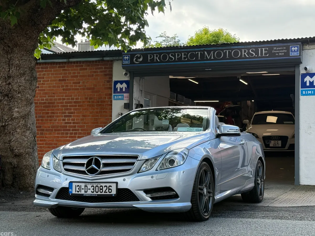 Mercedes-Benz E-Class Convertible, Diesel, 2013, Silver