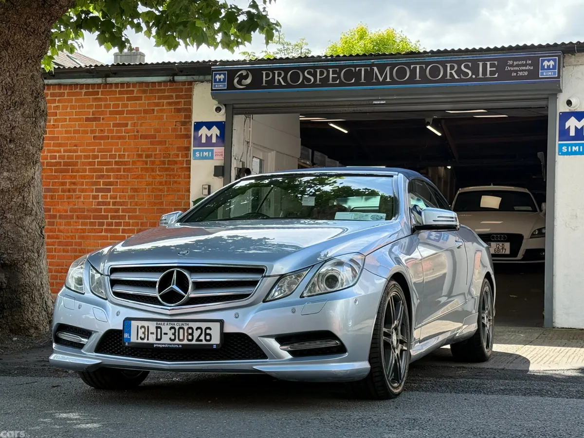Mercedes-Benz E-Class Convertible, Diesel, 2013, Silver