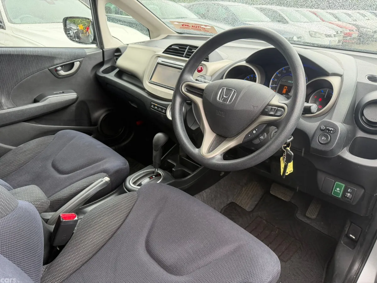 Honda Fit Hatchback, Petrol Hybrid, 2011, White