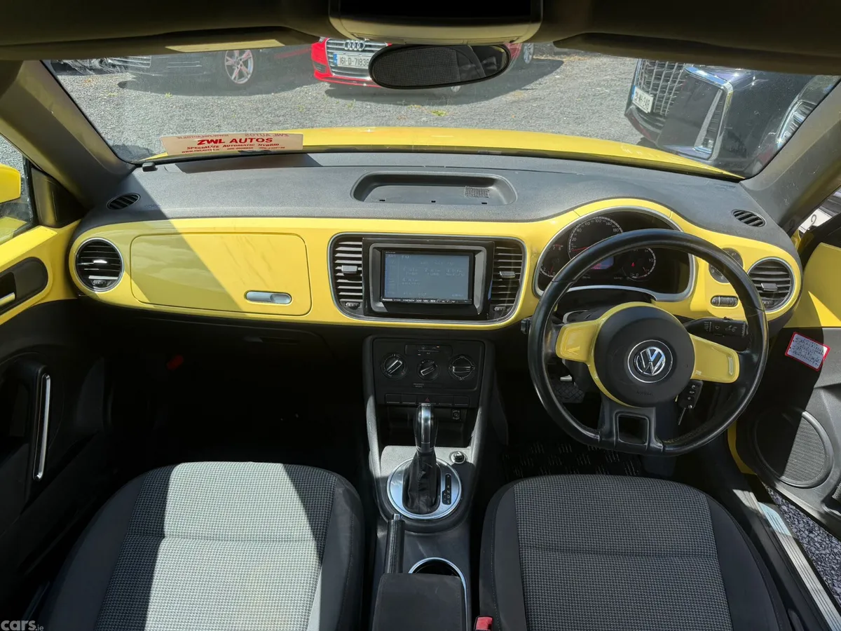 Volkswagen Beetle Coupe, Petrol, 2015, Yellow