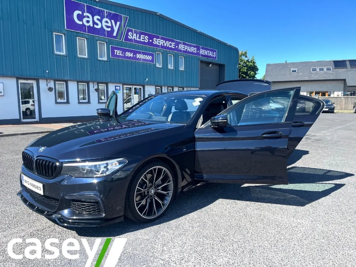 BMW 5-Series Saloon, Diesel, 2019, Black