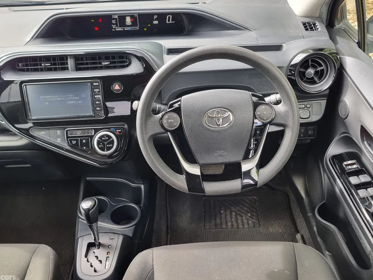 Toyota Aqua Hatchback, Petrol Hybrid, 2019, Blue