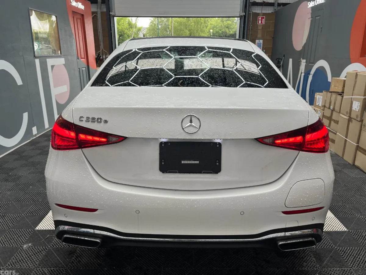 Mercedes-Benz C-Class Saloon, Petrol Plug-in Hybrid, 2024, White