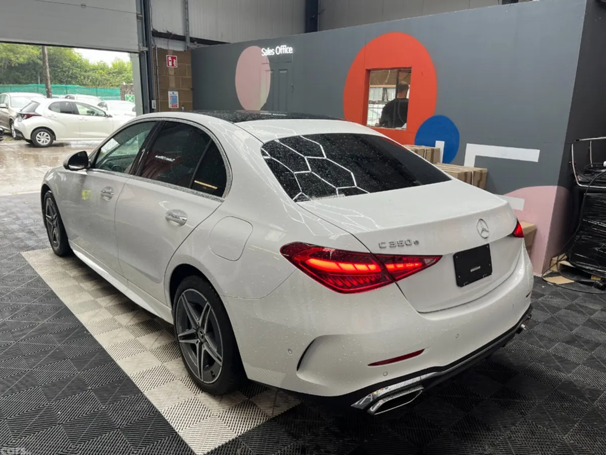 Mercedes-Benz C-Class Saloon, Petrol Plug-in Hybrid, 2024, White