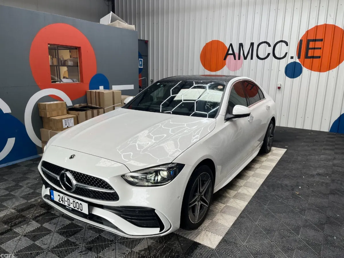 Mercedes-Benz C-Class Saloon, Petrol Plug-in Hybrid, 2024, White