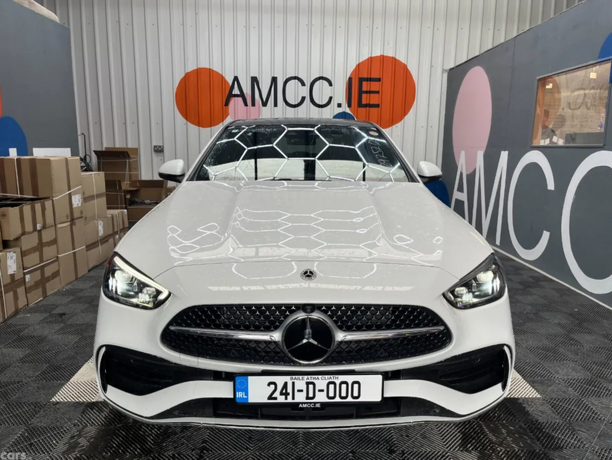 Mercedes-Benz C-Class Saloon, Petrol Plug-in Hybrid, 2024, White