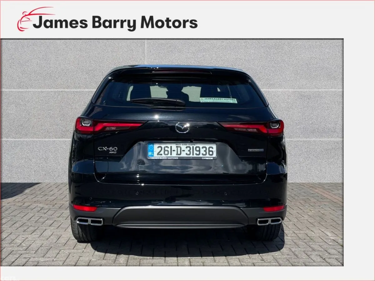 Mazda CX-60 SUV, Petrol Plug-in Hybrid, 2026, Black