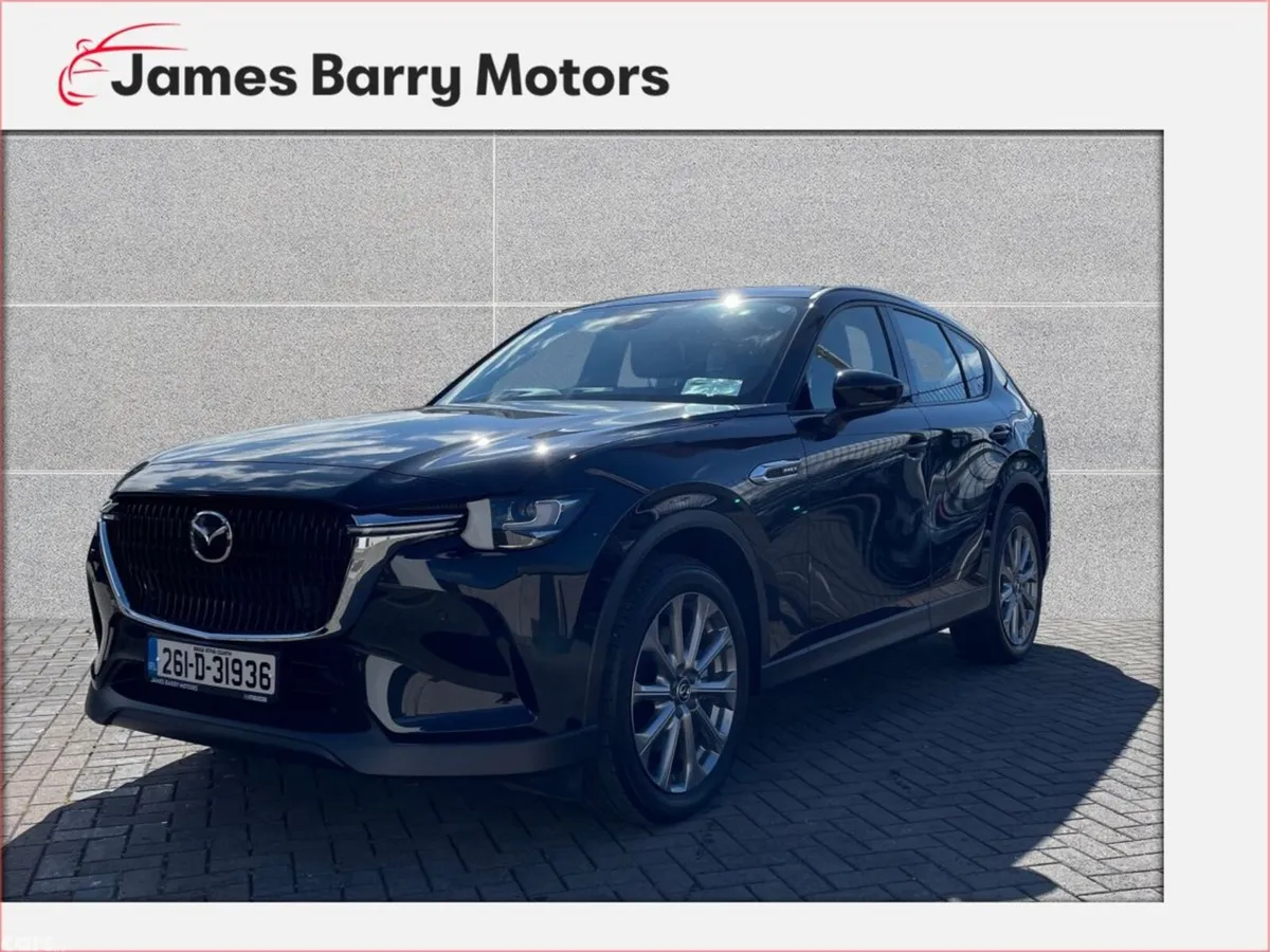 Mazda CX-60 SUV, Petrol Plug-in Hybrid, 2026, Black