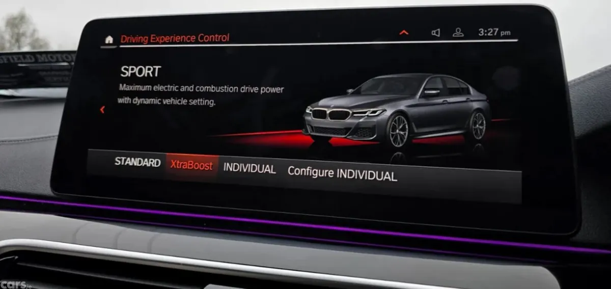 BMW 5-Series Saloon, Petrol Plug-in Hybrid, 2020, Grey
