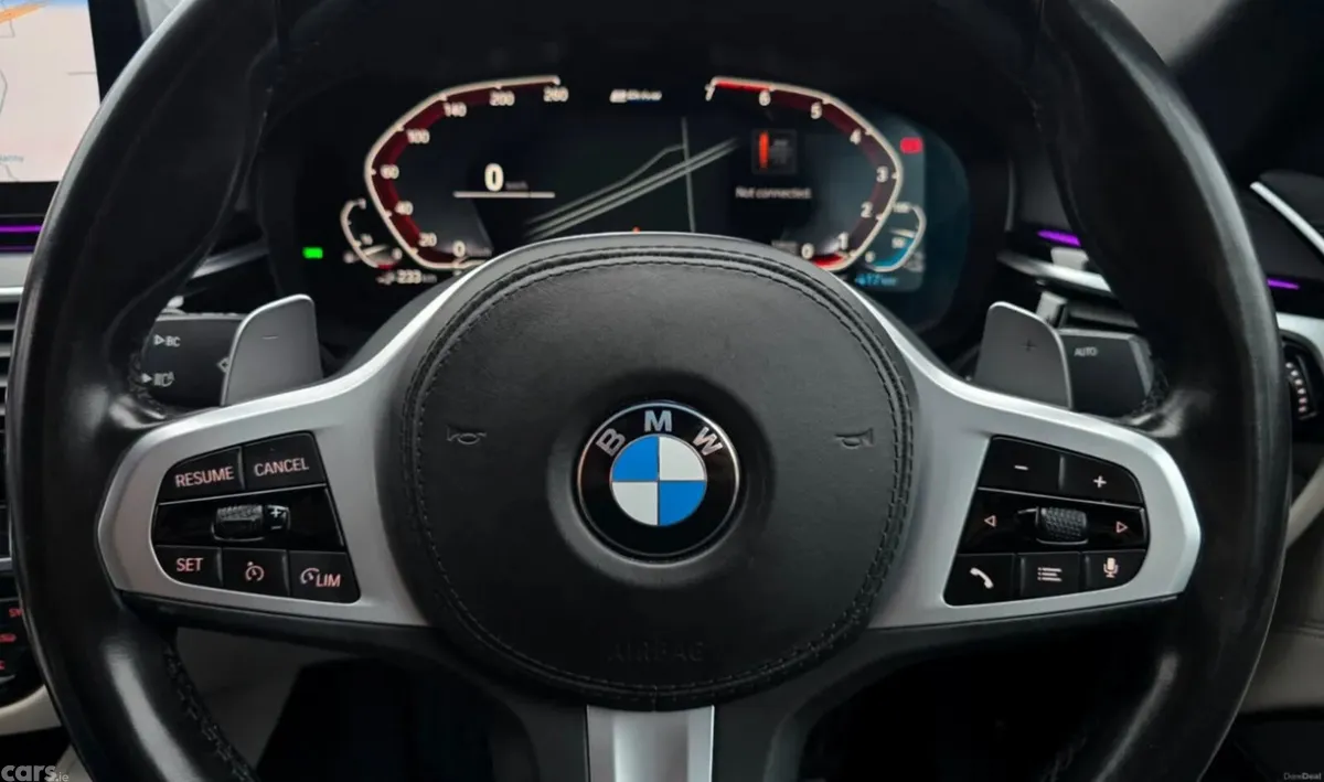 BMW 5-Series Saloon, Petrol Plug-in Hybrid, 2020, Grey