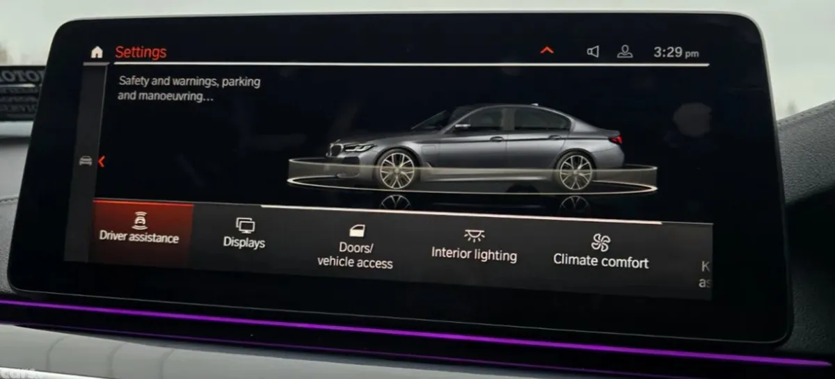 BMW 5-Series Saloon, Petrol Plug-in Hybrid, 2020, Grey