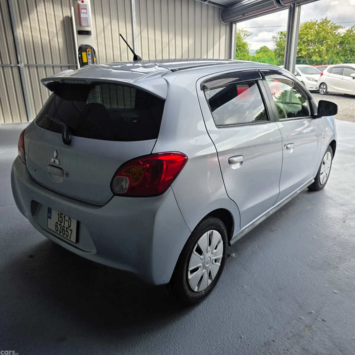 Mitsubishi Mirage Hatchback, Petrol, 2015, Silver