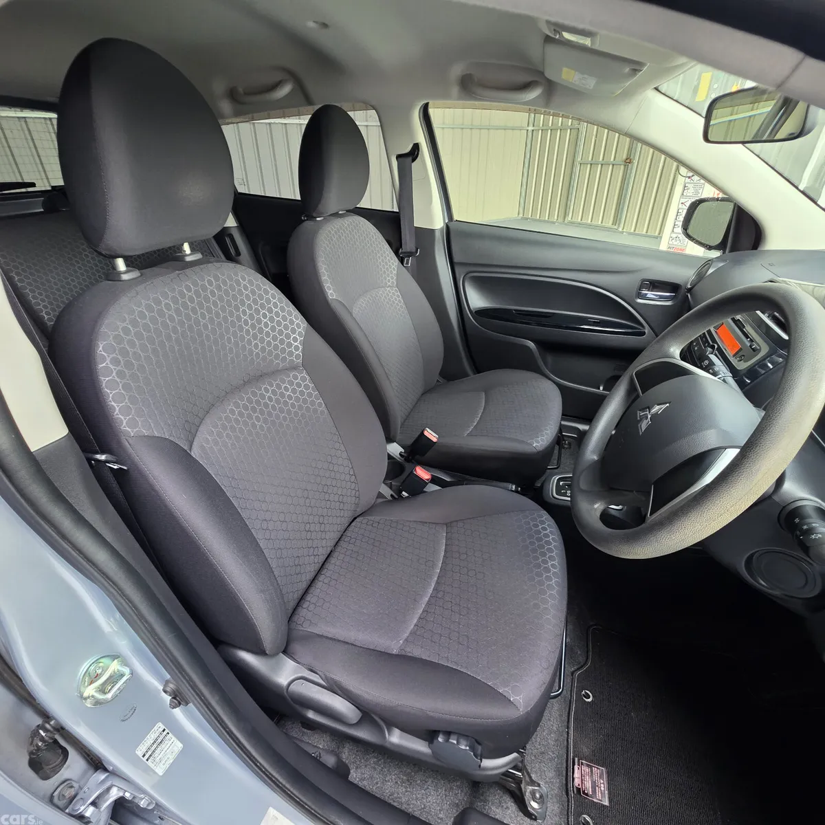 Mitsubishi Mirage Hatchback, Petrol, 2015, Silver
