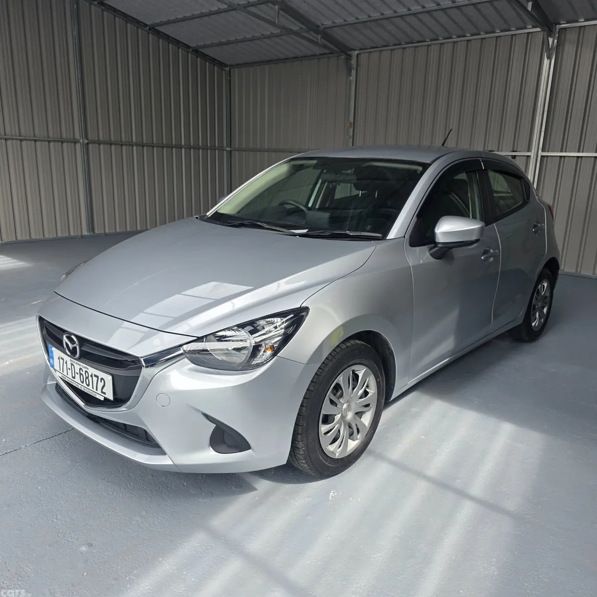 Mazda Demio Hatchback, Petrol, 2017, Silver