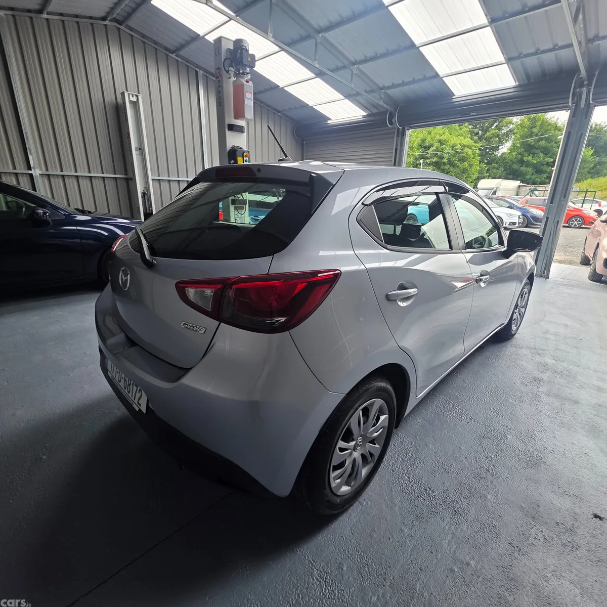 Mazda Demio Hatchback, Petrol, 2017, Silver