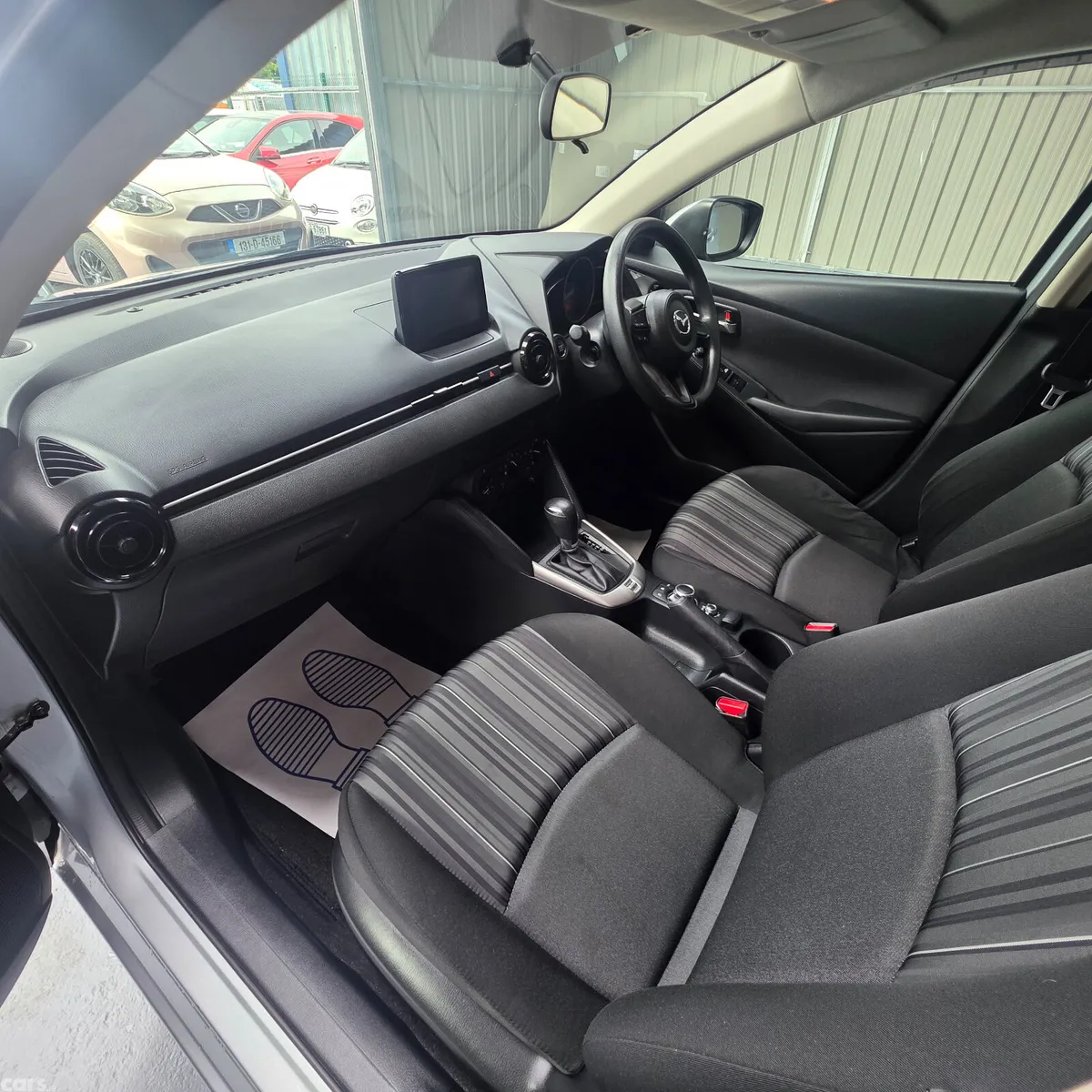 Mazda Demio Hatchback, Petrol, 2017, Silver