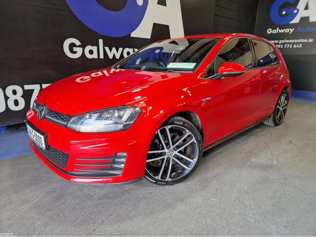 Volkswagen Golf Hatchback, Diesel, 2014, Red