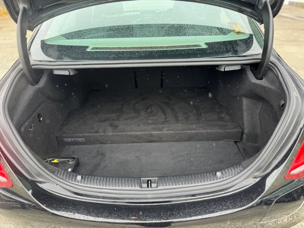 Mercedes-Benz C-Class Saloon, Petrol Plug-in Hybrid, 2018, Black