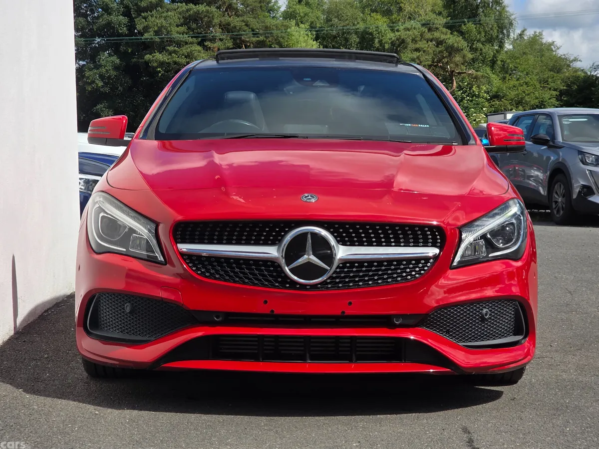 Mercedes-Benz CLA Saloon, Petrol, 2019, Red